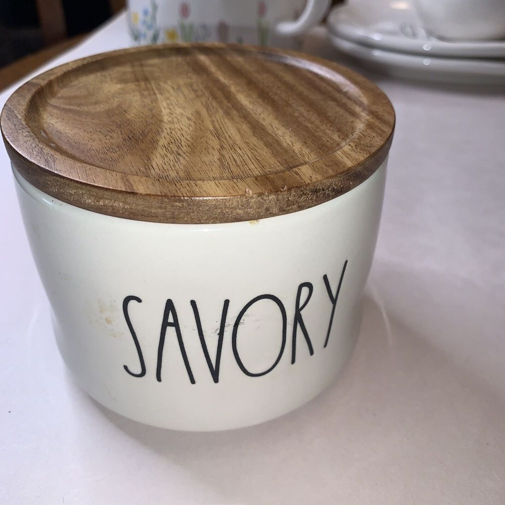 Rae Dunn Savory Cannister